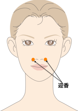 ツボ迎香